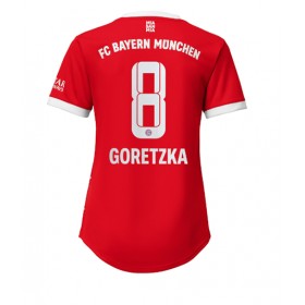 Damen Fußballbekleidung Bayern Munich Leon Goretzka #8 Heimtrikot 2022-23 Kurzarm